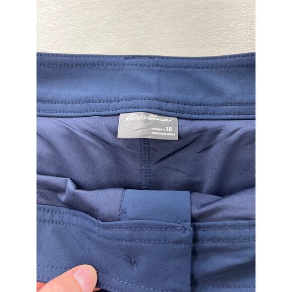 Eddie Bauer Adventurer 2.0 Skort Blue Stretch Active Golf Skirt Sporty Ladies - Picture 6 of 10
